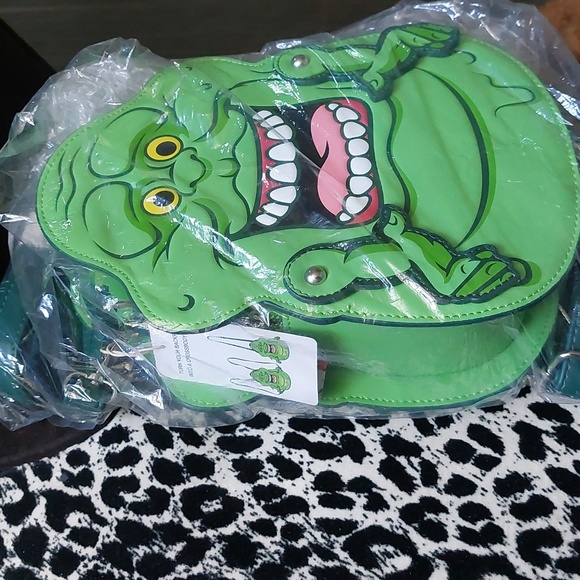 Loungefly Handbags - Ghostbusters Green Slimer Backpack